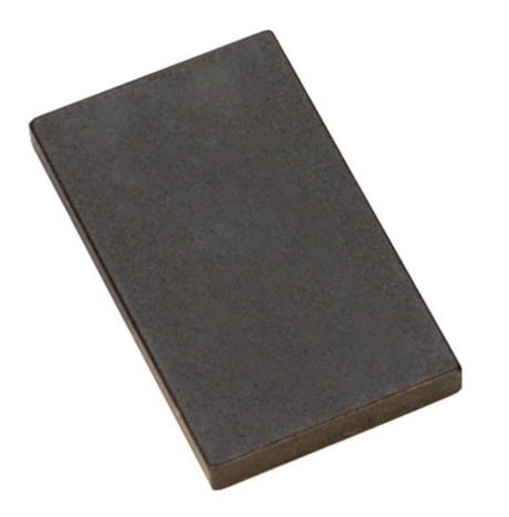 2" x 1-1/2" Black Glass Test Stone (Economy) Jewelry Metal Karat Purity Value by PMC Supplies