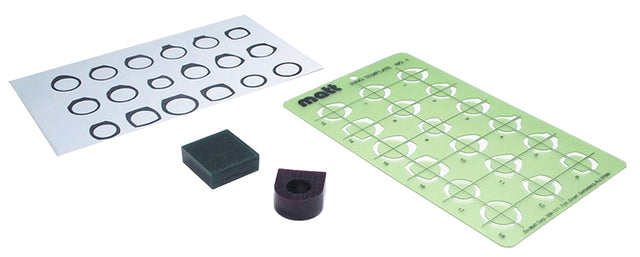 Matt Ring Template Set by PMC Supplies