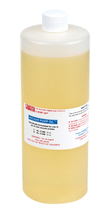 Griffith Vacuum Pump Oil, 32 Oz Bottle by PMC Supplies
