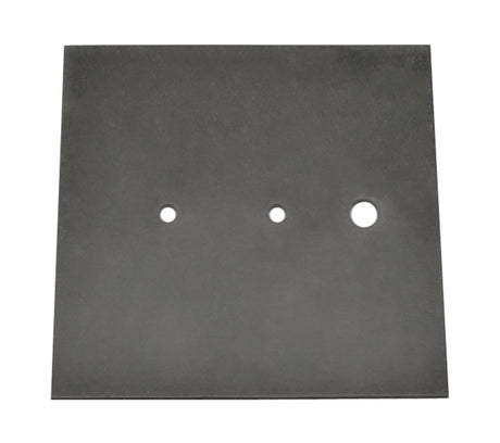 Black Rubber Pad for Vacuum Investing, 10-1/2" Square