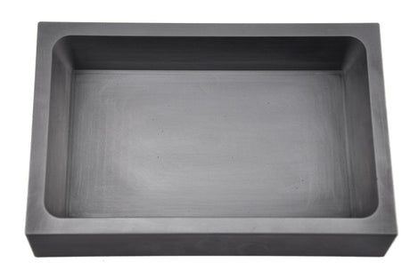 500 Troy Ounce Silver Rectangle Graphite Ingot Mold for Casting Melting Refining Silver 