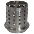 4" x 5" Perforated Stainless Steel Flask by PMC Supplies
