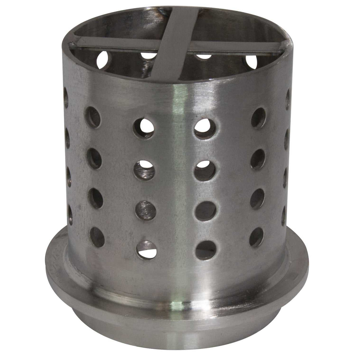 4" x 5" Perforated Stainless Steel Flask by PMC Supplies