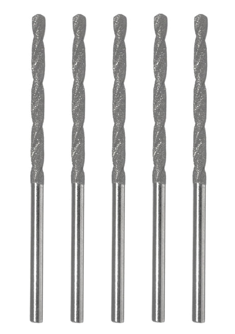 5 Pack Diamond Coated Drills Size #54