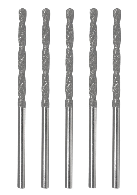 5 Pack Diamond Coated Drills Size #45 by PMC Supplies