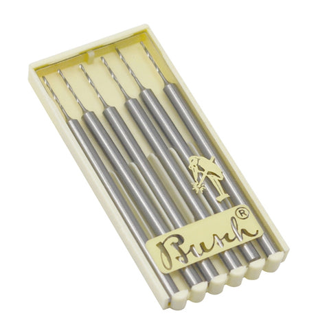 6/Pk Busch Twist Drills - Size 0.70 MM