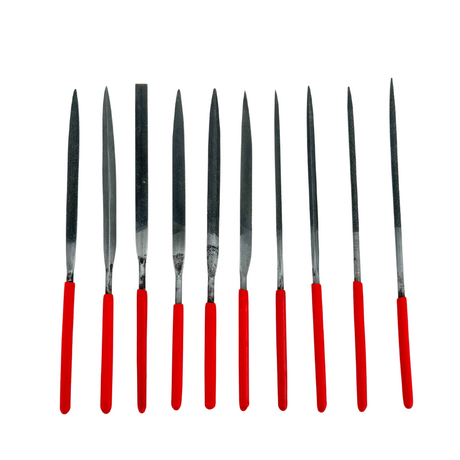 10-Piece Diamond Needle File Set – Precision Hand Files for Jewelry, Metal, Glass, Wood & Model Crafting