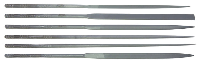 Glardon™ Vallorbe Swiss Needle File Set Cut #2 by PMC Supplies