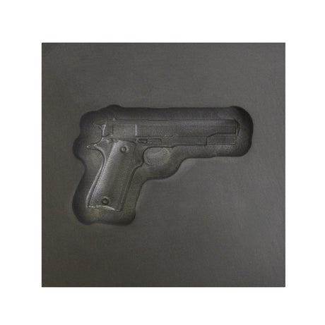 Medium - Gun 3D Graphite Ingot Mold