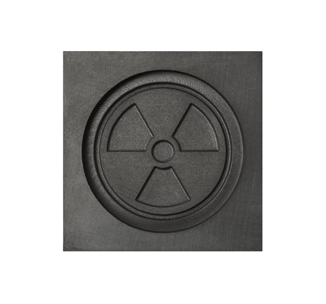 Radiation Symbol 3D Mold��- Small