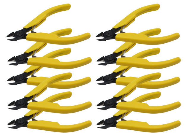 10/Pk Lindstrom 8140 Micro Bevel Flush Diagonal Cutters by PMC Supplies