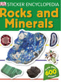 DK Rocks and Minerals Sticker Encyclopedia by PMC Supplies