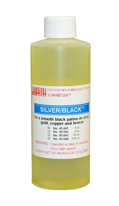 Griffith Patina Silver-Black Oxidizer - 4 Oz by PMC Supplies
