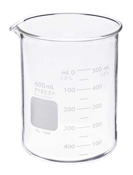 Glass Pyrex Beaker - 600 ML