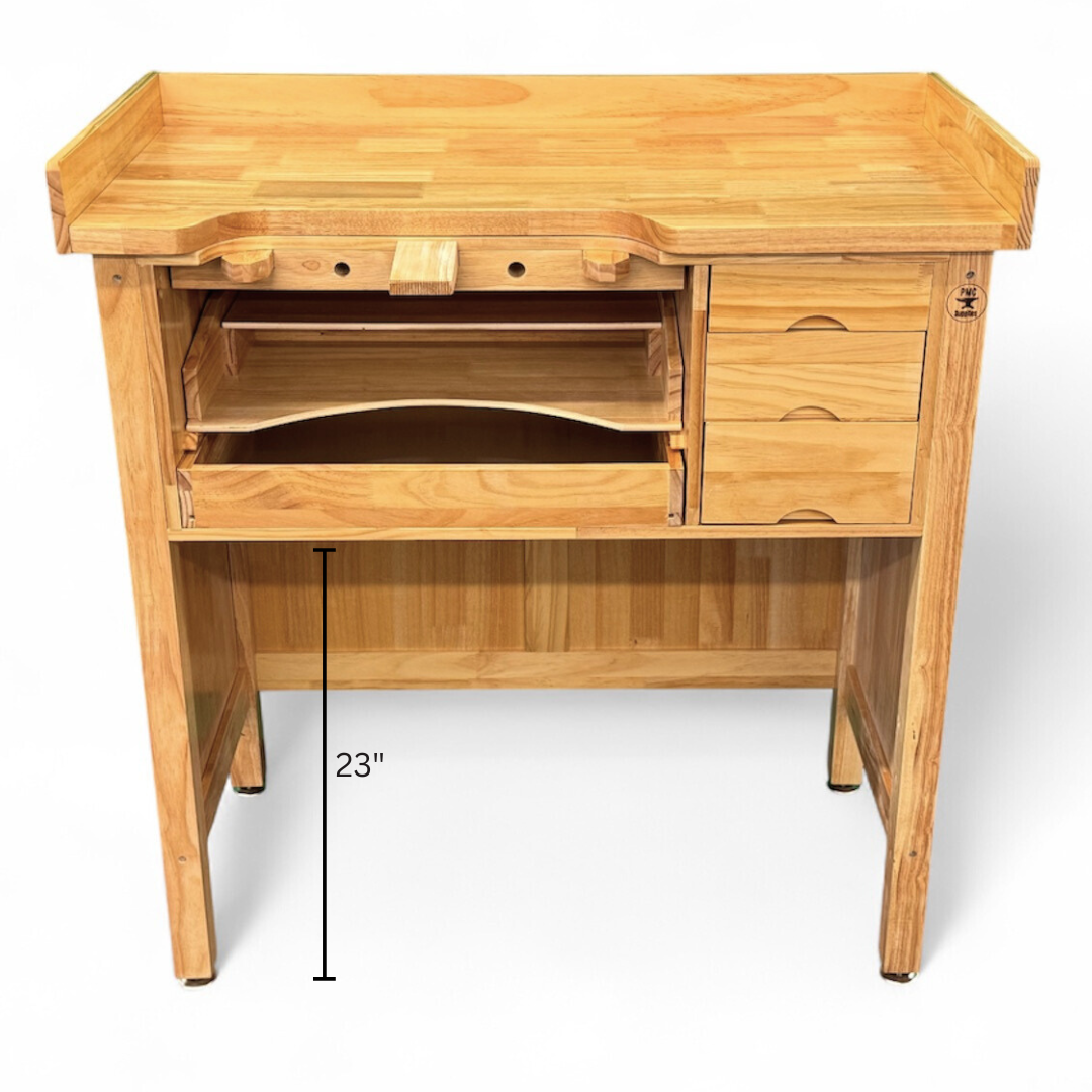 Deluxe Solid Wooden Jewelers Studio Work Bench