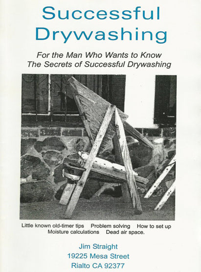 Successful Drywashing by Jim Straight by PMC Supplies