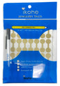 Tyvek Self-Adhesive Gold Ring Tags - 1,000/Pk