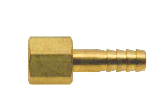 Smith™ Brass Fuel Hose Connector Oxygen OXY RH - 9/16" for 1/4" ID. Hose by PMC Supplies