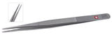 Swiss Diamond Type L1 Tweezers with serrated tips and knurled handle for precision jewelry work