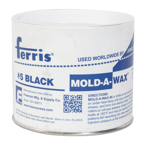 Ferris Black Mold-A-Wax - 1 Lb by PMC Supplies