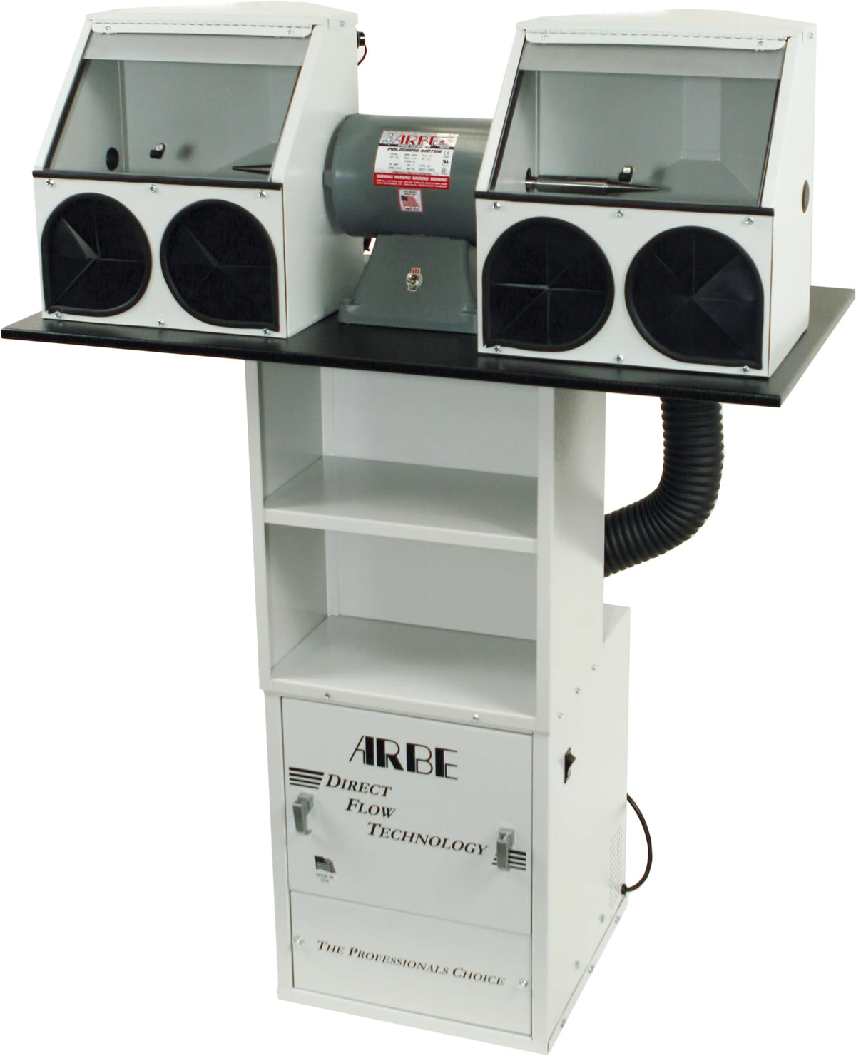 Arbe DFT-014 Direct Flow Stand-Up Polishing System with Dust Collector