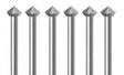 6 PACK - HART BURS 5.00 MM