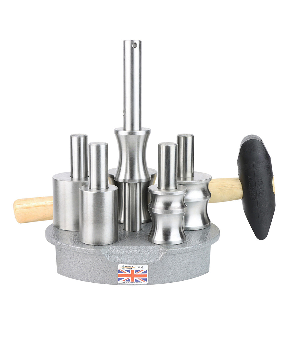 6pc Bangle Forming Die Set with Hammer
