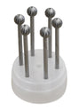 6-Piece Panther™ Round Bur Set - 9.5 MM by PMC Supplies