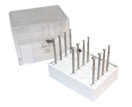 12-Piece Panther�� 90�� Hart Bur Set Sizes 2.70 to 5.00 MM