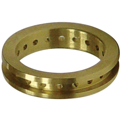 GRS 004-489 Brass Channel Ring With Holes Sold by the Piece