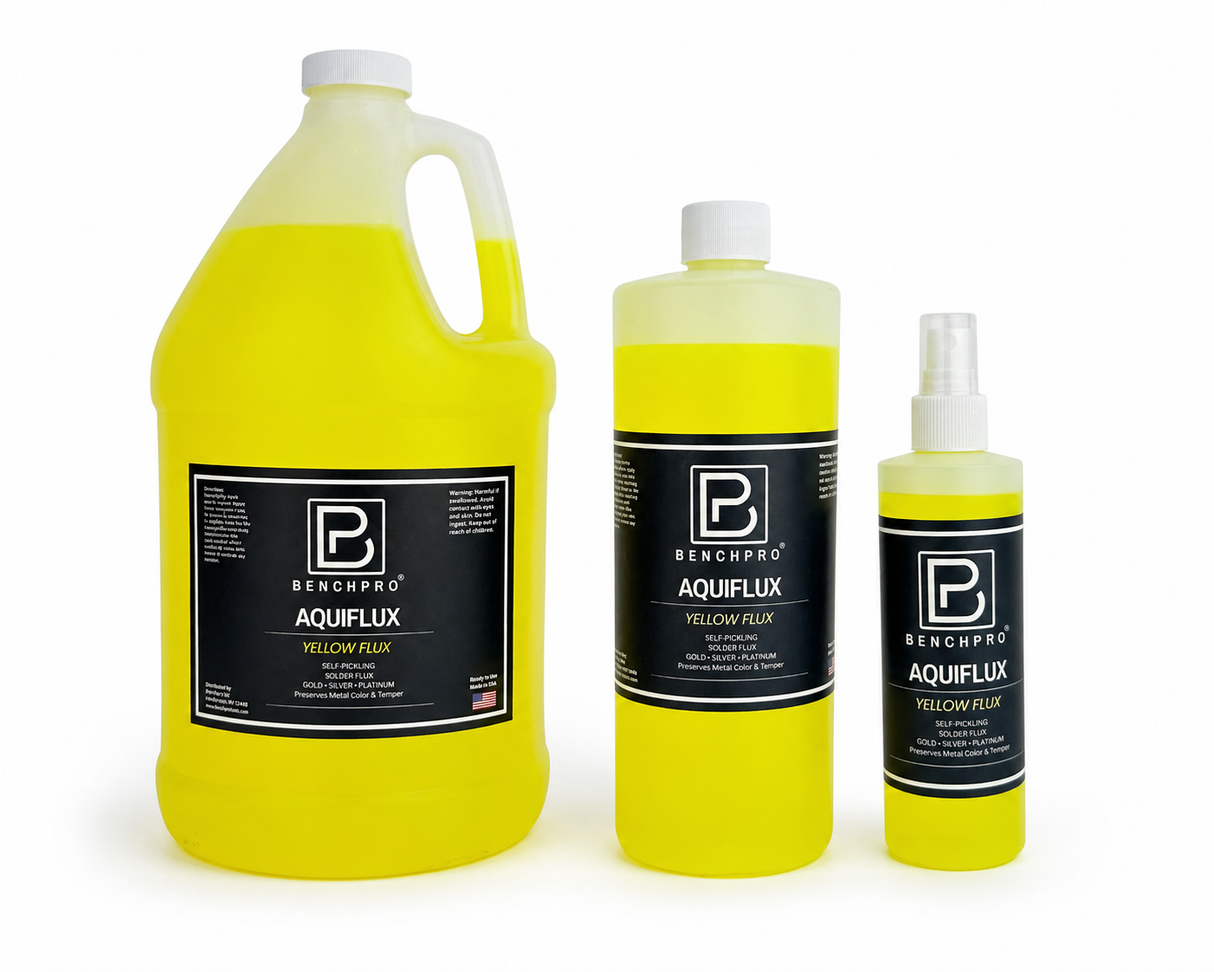 Aquiflux 1 Gallon self-pickling soldering flux for professional jewelry and metal soldering applications