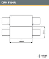 Durston DRM F100R Flat 100mm Rolling Mill