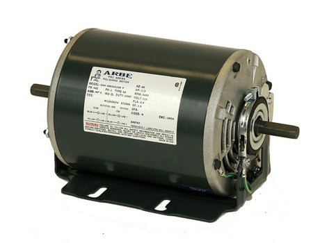 Arbe DSM-100 Double Spindle polishing motor 1/2 HP 3450 RPM compact benchtop design