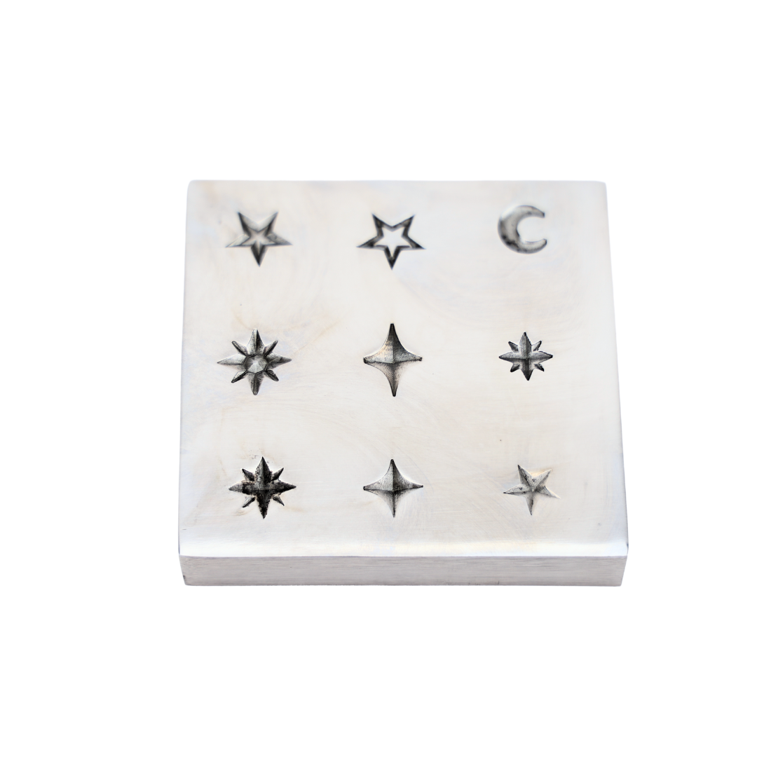 Shot Plate 9 Designs Celestial Shaped Impression Dies