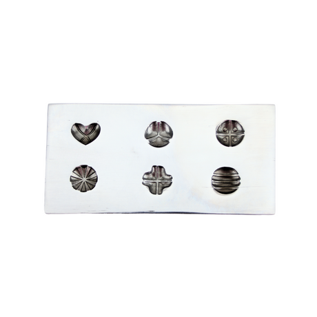 Deep Shot Plate Assorted Designs 6 Impression Dies