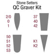 GRS HSS QC Stone-Setter's Graver Kit