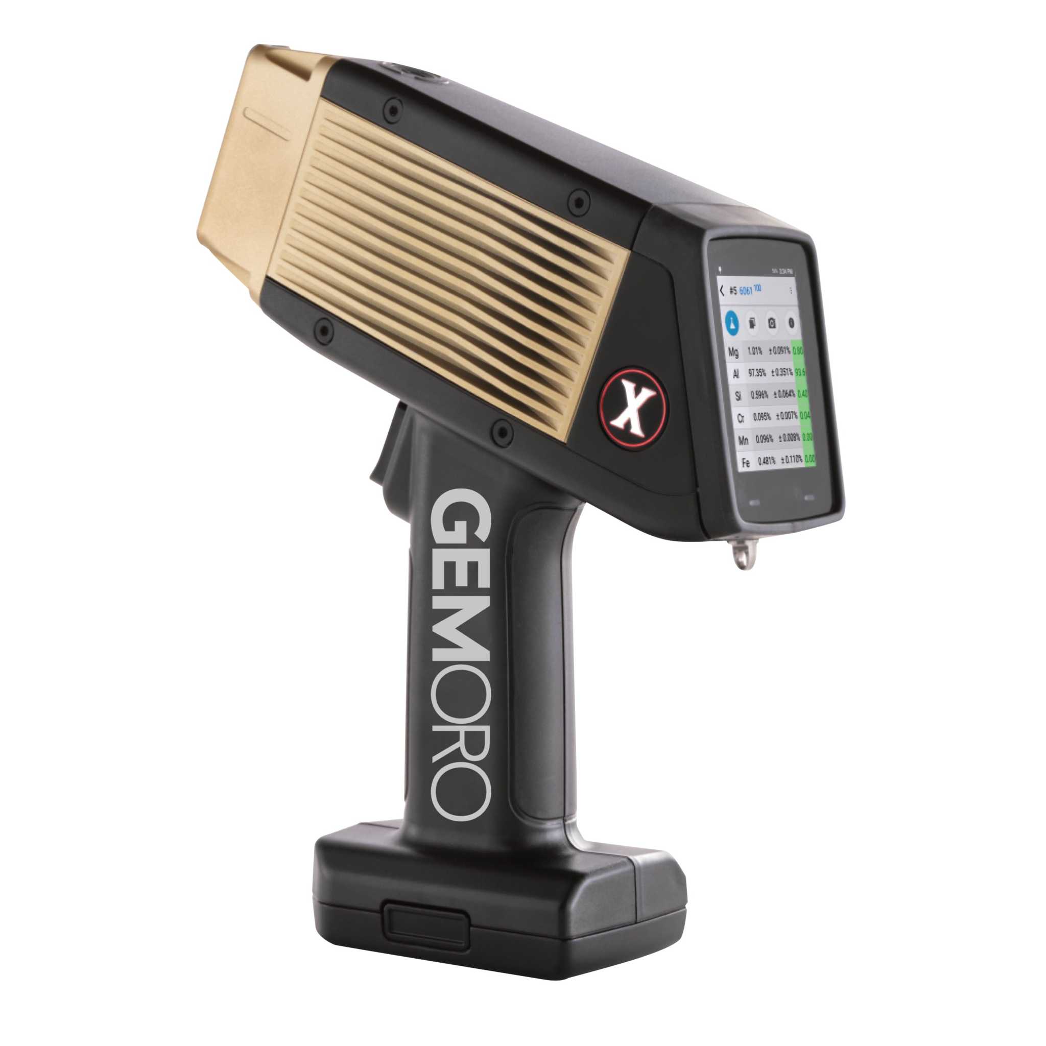 GEMORO XRF PRO Analyzer - Portable Handheld Metal Spectrometer