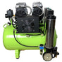 Arbe SAC-040 15-gallon oil-free quiet air compressor with dual-head design and automatic air-drying system