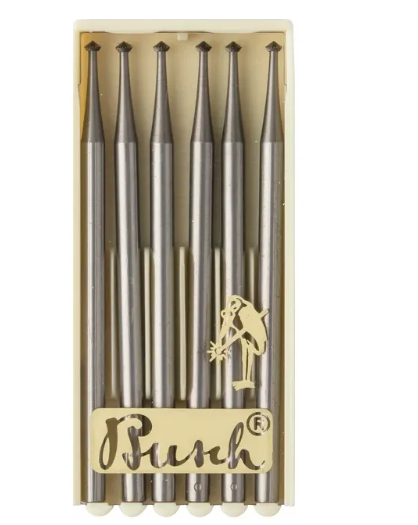 Busch® Hart 90° Burs Fig. 156 (Pack of 6)