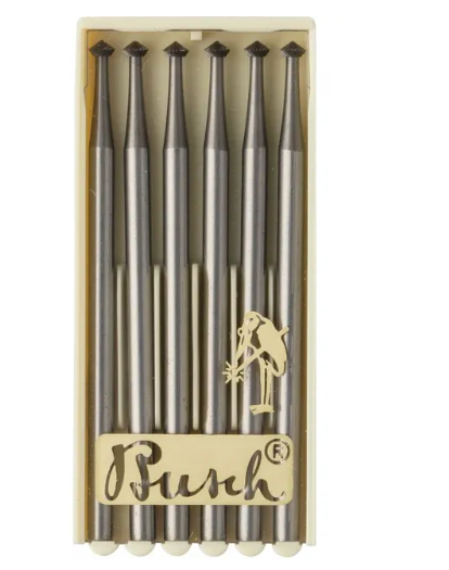 Busch® Hart 90° Burs Fig. 156 (Pack of 6)