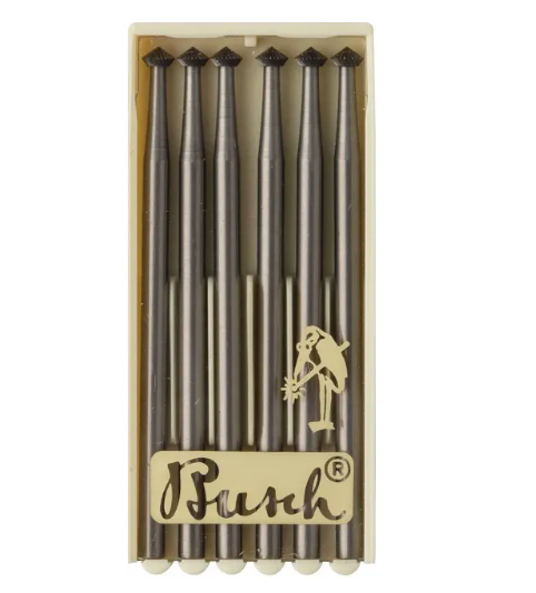 Busch® Hart 90° Burs Fig. 156 (Pack of 6)