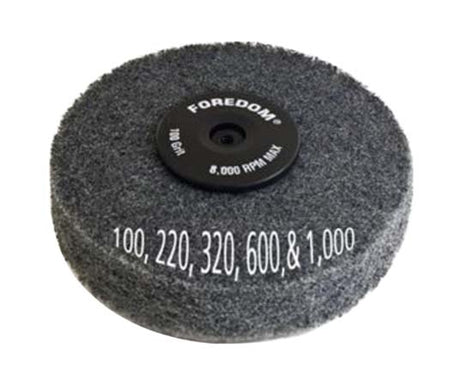 Foredom 4" 100 Grit Unitized Wheel - A-5552