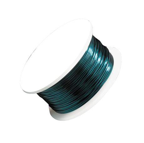 28 Gauge Aqua Artistic Wire Spool - 40 Yards