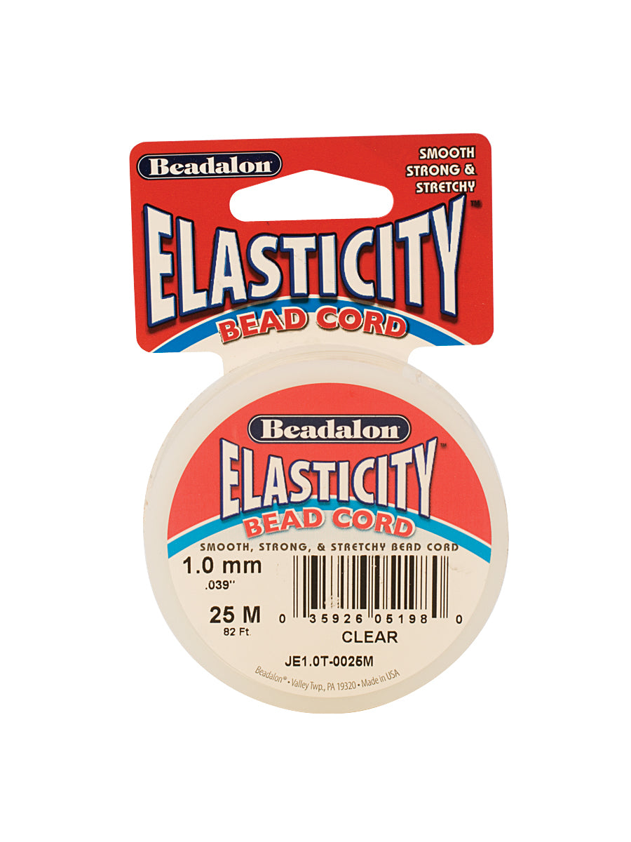 ELASTICITY - CLEAR, 1.0MM, 25M