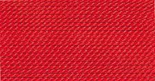 RED NYLON BEAD CORD #0