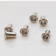 Pack of 24 Silver-Colored Eyelets - 5/32"