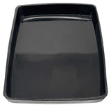 Black Plastic Tray 4-1/2" x 3-1/2" 