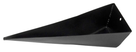 Plastic Scoop Tray Black