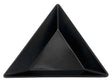 Sorting Tray Triangular Black Plastic