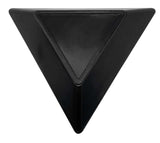 Sorting Tray Triangular Black Plastic